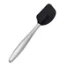 Browne USA 74737402 Piccolo 8" Spatula, Black Silicone Blade, Heat‑Resistant 425°F, Dishwasher Safe 1 image