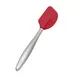 Browne USA 74737405 - 8" Red Silicone Spatula, 8" x 1.5", 425°F, Silver Handle, Dishwasher Safe 1 image