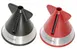 Browne USA 747399 CUISIPRO Spiral Cutter Set of 2, 2.9"x2.9"x3" Red/Black, Finger Guard, Dishwasher Safe 1 image
