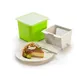 Browne USA 74742604 Yogurt Cheese Maker, 5.7" Cube, Green Plastic, 3 Cups Yogurt→1 Cup Cheese in 24h 1 image