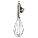 Browne USA 74765099 Piano Whisk, 10" Stainless Steel Wires, Heat‑Resistant Handle, Dishwasher Safe 1 image