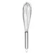 Browne USA 74767299 Piano Whisk, 12" Length, Handles, Steel Wires, Dishwasher‑Safe, Eyelet 1 image