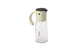 Browne USA 74783201 Oil & Vinegar Dispenser, 10 oz White, 4.4"L x 2.8"W x 7.5"H, Glass, Gravity Lid 1 image