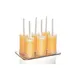Browne USA 747865 Pop Up Molds Set, 6 pcs 60ml/2oz, 8"L x5"W x5.25"H, Molds & Steel Tray - 6/Set 1 image