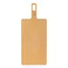 Browne USA 74791500 Rectangular Board 18" x 7½" with Handle, Heat‑Resist 350°F, Wood Natural 2 image