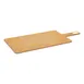 Browne USA 74791500 Rectangular Board 18" x 7½" with Handle, Heat‑Resist 350°F, Wood Natural 1 image