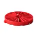 Browne USA 74792305 Dual Silicone Trivet, 7" x 7" x 1" Red, 6‑qt/5.5L & 8‑qt/7.5L, Heat‑Resistant 1 image