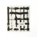 Browne USA 747943 Bar Towel, 20x17x0.2 cm (7.9×6.7 in), Green Decorative Print, 100% Biodegradable, Dishwasher Safe 1 image