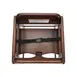 Browne USA 80976 Wood High Chair, 27-3/10H, Walnut Finish, Stain Resistant, ASTM F404-18 Compliant 2 image