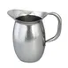 Browne USA 8202 Pitcher – 68 oz (8") Bell‑Shaped Stainless Steel, Mirror, Tubular Handle 1 image