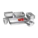 Browne USA 98142 - 1/4 2.2qt Pan, 10-3/8"L x6-3/8"W x2.5"D, 304 SS, 25 G Reinf Edge, Anti‑Jam, NSF 2 image