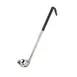 Browne USA 9941BLK - 1 Oz Black Stainless Steel Ladle, 11.1" Heat‑Resistant 392°F, One‑Piece, 1 mm 1 image