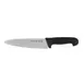 Browne USA PC1298 Chef Knife – 8" High Carbon Steel Blade, Black Handle, 7‑9" Length 1 image