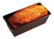 Louis Tellier 223650 Cake Mold, 10.62" W x 4.13" D x 3.14" H, Non‑Stick Brown Pan with Wire Edge 1 image