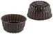 Louis Tellier 224610 Bavarois Tart Mold, 7.08" Dia x 3.54" H, Tin‑Plated Non‑Stick Brown 1 image