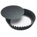 Louis Tellier 224820 Cake Mold, 5.5" Dia x 1.5" H Double‑Layer Non‑Stick Removable Bottom PFOA‑Free 1 image