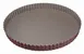 Louis Tellier 226342 Tart Mold – 12" (11.81") Baking Pan, 1" Deep, Tin‑Plated Non‑Stick 1 image