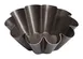 Louis Tellier 293740 Brioche Mould, 3.14" Dia x 1.25" H, Non-Stick Bottom, Buttery Buns - 1/Pack 1 image