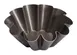 Louis Tellier 293750 Brioche Mould – 1.37" Height, 10 Ribs Ø90/45 mm, Bottom, Non‑Stick - 1/Pack 1 image