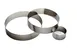 Louis Tellier 865050 Mousse Pastry Ring, 7.08" Dia x 1.77" H, 0.10" Thick, Stainless Steel, Round 1 image