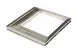 Louis Tellier 865550 - Square Stainless Tart Ring, 8.66" W x 8.66" D x 0.78" H, 4/10" Thick 1 image