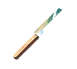 Louis Tellier CAR01 Cheese Knife, 4-3/4" Stamped Blade, Wood Handle, 3"-5" Length for Raclette 1 image