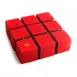 Louis Tellier CUBIK Silicone Mold 6.7"x6.7"x2" White 47.3 oz -76°F-+446°F Bake/Chill Dishwasher-Safe 2 image