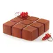 Louis Tellier CUBIK Silicone Mold 6.7"x6.7"x2" White 47.3 oz -76°F-+446°F Bake/Chill Dishwasher-Safe 1 image