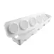 Louis Tellier MORALAMPONE110 - Sil Mold 2.55"×2.63" H 5 Sec White -76°F to +446°F Bake DW - Set 1 image