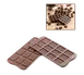 Louis Tellier SCG11N Chocolate Mold, Silicone, 12×0.12 oz, 24"×16" Overall, Freezer-to-Oven Safe 1 image