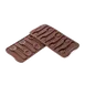 Louis Tellier SCG28 - Flex Silicone Chocolate Mold, 3-3/4" x 1" x 2/3", 7 x 1.5 oz, Microwave Safe 1 image