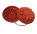 Louis Tellier SFT252 Silicone Sunflower Mold, 10-1/4" Dia x 2-3/4" H, Silicone, Non‑Stick Coated 1 image