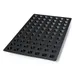Louis Tellier SQ046 - Black Silicone Pyramid Mold, 77 × 0.37 oz, Microwave & Dishwasher Safe, Italy 1 image