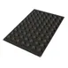 Louis Tellier SQ050 Flexible Black Silicone Baking Mold, 70 Half‑Ounce Pieces – Made in Italy 1 image