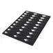 Louis Tellier SQ054 - Black Silicone Boat Mold, 30‑Compartment 1/2‑oz Cups, Oven Safe, Made in Italy 1 image