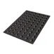 Louis Tellier SQ055 Flex Silicone Muffin Mold, Black, 60‑Piece, 24‑29 Cmp, MW/Freezer Safe, Italy 1 image