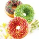 Louis Tellier SQ059 Black Silicone Donut Mold, 24‑Cavity 4‑1/2 oz, Microwave/Freezer/Dishwasher Safe 2 image