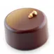 Louis Tellier SQ060 Black Silicone Cylinder Pastry Mold, 24 x 4-1/2 oz, Flexible, Made in Italy 2 image