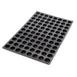 Louis Tellier SQ061 Silikomart Mold, 96 Pcs ½-oz Black Non-Stick Silicone - 70-120 Compartments 1 image