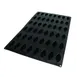 Louis Tellier SQ071 Flexible Black Silicone Mold, 48 x 0.8 oz, Non‑Stick, Oven Safe, Made in Italy 1 image