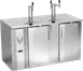 Victory VDD58HC-S 58" W 2‑Door Keg Cooler, 2‑Column 1/2‑Barrel 3‑4 Kegs, Faucets, R290, 1/3 HP 1 image