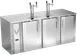 Victory VDD78HC-S Keg Cooler, 78"W x 30-1/8"D x 49-5/16"H, 26 cu ft, 4‑½, SS, Faucets, R290, 1/3 HP 1 image