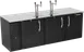 Victory VDD94HC-B Keg Cooler, 94"W, Black Exterior, Top, 5‑8 Capacity, 2 Columns, R290, 1/3 HP, 115V 1 image