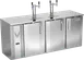 Victory VDDN78HC-S Draft Beer Cooler 78"W x 26-1/8"D x 49-7/8"H, 4 Kegs, Faucet Towers, R290, 1/3 HP 1 image