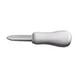 Dexter 10483 Sani‑Safe Oyster Knife, 2‑3/4" Providence Blade, White Handle, NSF 1 image