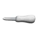 Dexter 10843 Oyster Knife, 2‑3/4" New Haven Pattern, DEXSTEEL Blade, White Handle, NSF 1 image