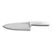 Dexter 12603 - 6" Sani‑Safe Chef Knife, Stainless Steel Blade, White Handle, Stamped, NSF 1 image