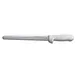 Dexter 13413 Sani‑Safe 10" Duo‑Edge Slicer, Stamped, Steel, White PP Handle, Made in USA 1 image