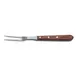 Dexter 14090 Cook's Fork, 6½" x 13½", High‑Carbon Steel Tines, Rosewood Handle, Brass Rivets 1 image