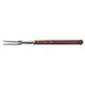 Dexter 14130 Traditional Forged Broiler Fork, 9" Blade, 22" Overall, Rosewood Handle, Stainless Steel 1 image